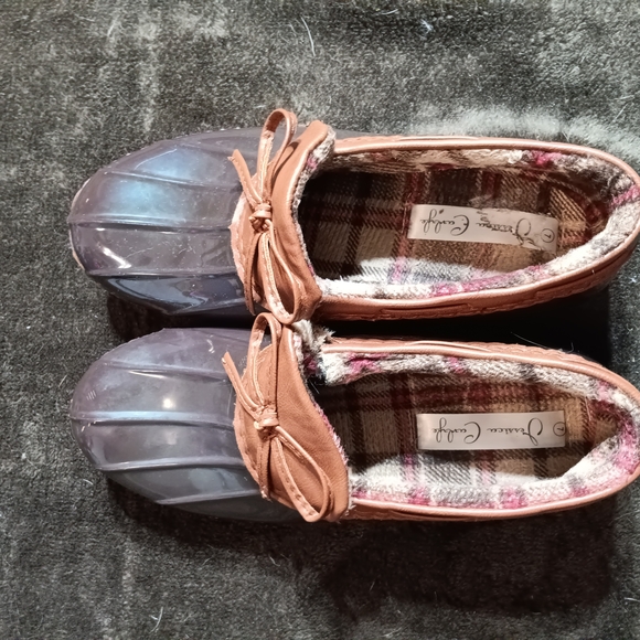 Brown and Purple Kids Shoes - Picture 7 of 9